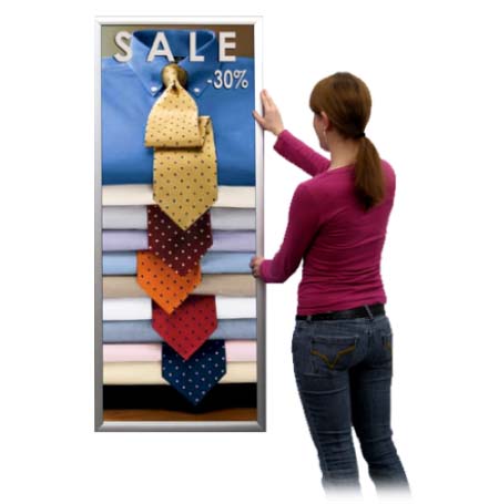 10×20 Poster Snap Frames (1 5/8″ Wide Profile) for MOUNTED GRAPHICS Online