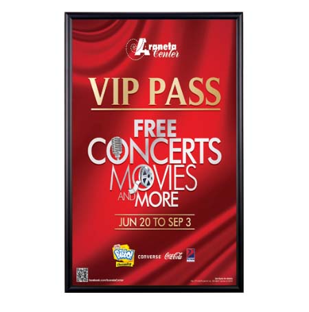 15×22 Metal Picture Frame (Wide-Face Poster Display) Supply