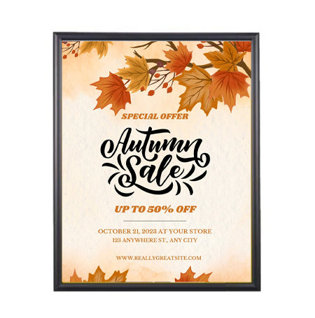 18×18 Poster Frame (SwingFrame Wide-Face Poster Display) Supply