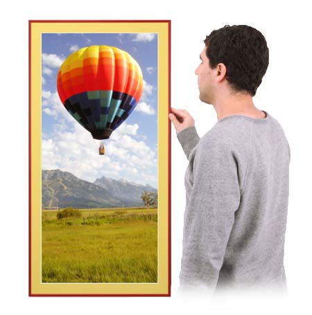 18×18 Colorful Classic Picture Frames with Matboard (Metal Poster Displays) Fashion