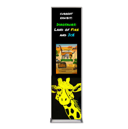 12×60 Magnetic Black Dry Erase Marker Board with Aluminum Frame Fashion