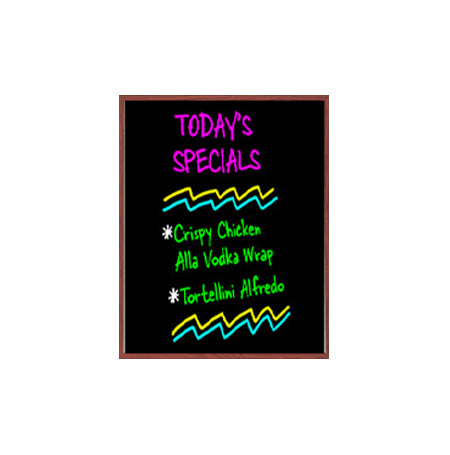18×24 Wood Framed Black Dry Erase Marker Boards Sale