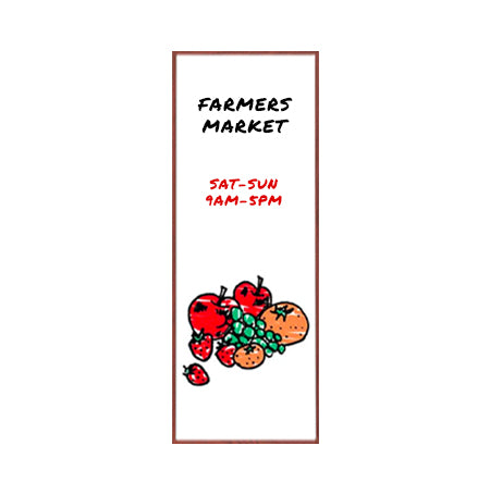 24×72 Wood Framed White Board Dry Erase Marker Boards Online Sale