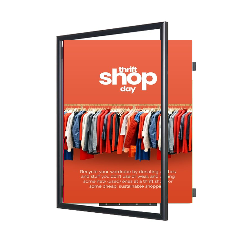 24×96 Large Poster Frame Wide-Face Poster Display SwingFrame Sale