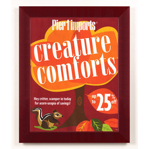 27 x 39 Wood Picture Poster Display Frames (Wide Wood) on Sale