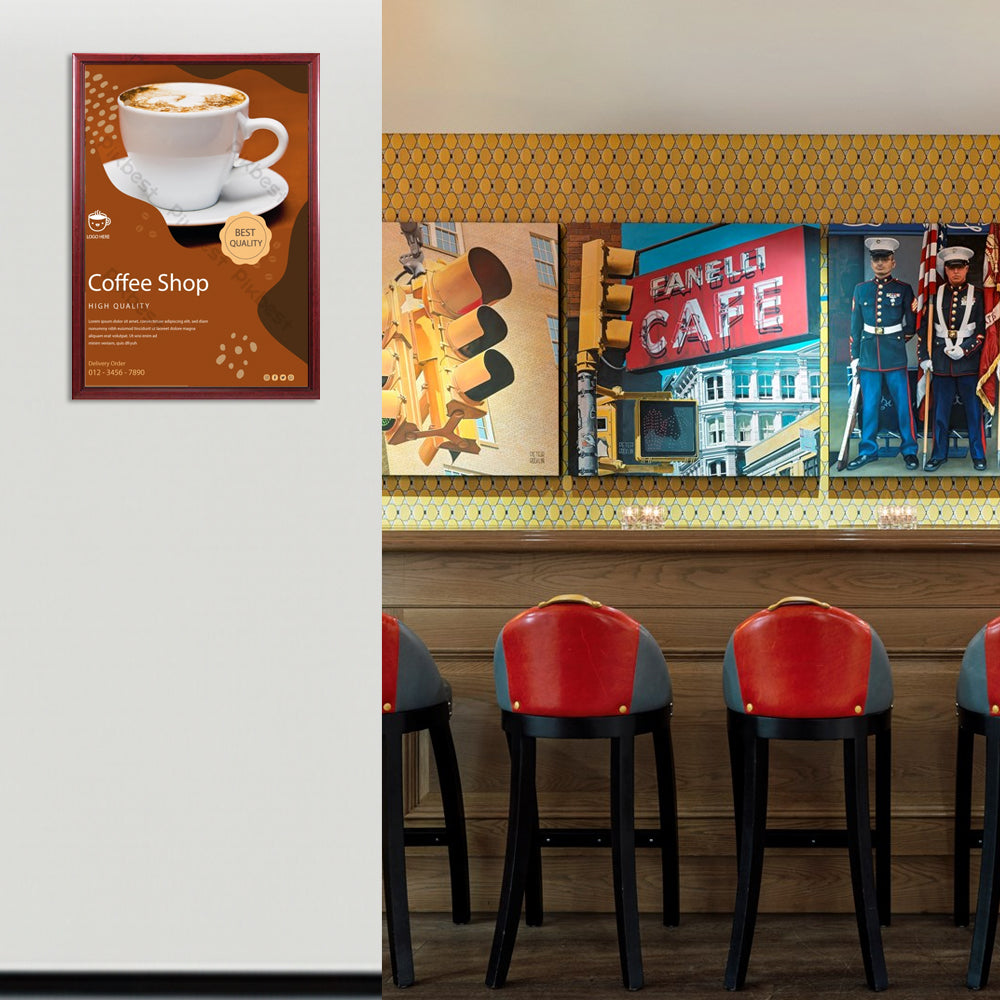 27×41 Wood Frame (353) Poster Display SwingFrames Sale