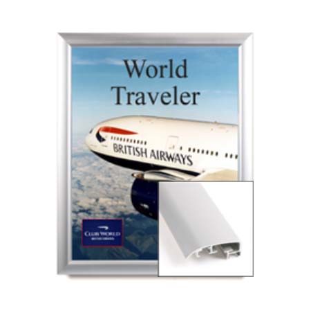 48×84 Metal Frame Super Wide Face Poster SwingFrames on Sale