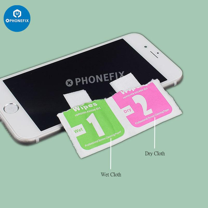 2 In 1 Wet And Dry Wipe Phone Tablet Laptop Screen Cleaning Paper on Sale