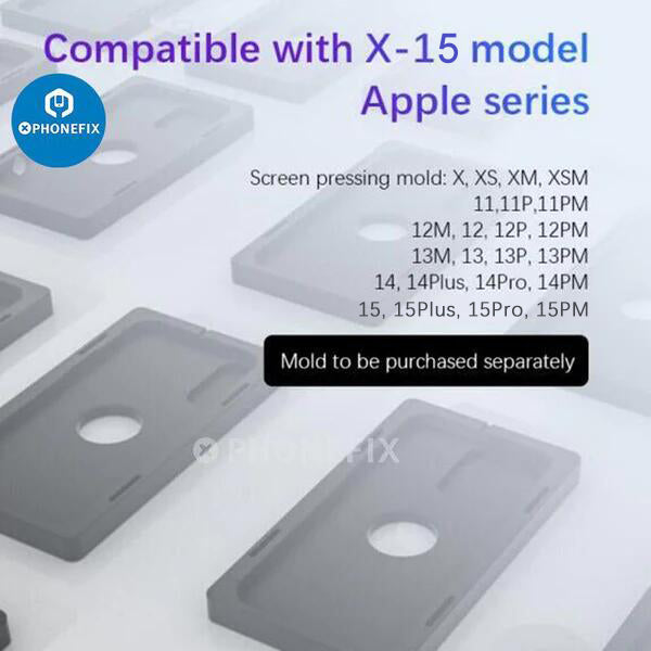 TBK-209 Universal Screen Pressing Machine For iPhone X-15PM Repair Discount