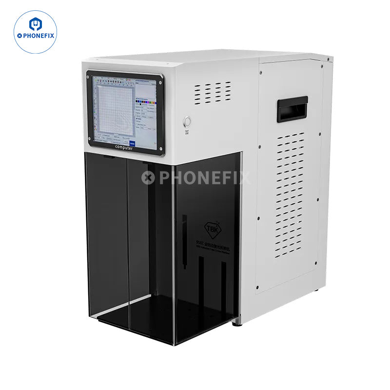 TBK 958Z Purple Light Laser Marking Machine Phone Back Glass Removal on Sale