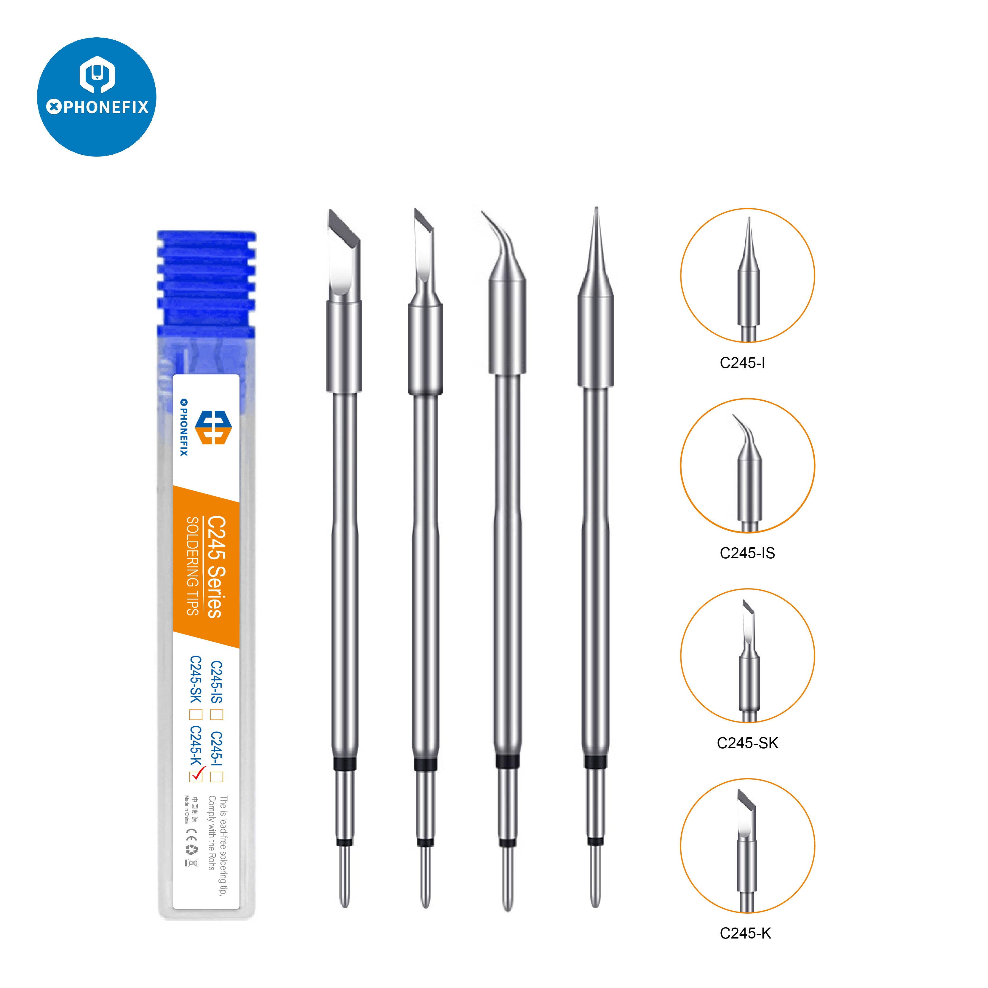 OEM C245 Series Soldering Iron Tip For JBC T115 Soldering Station Fashion