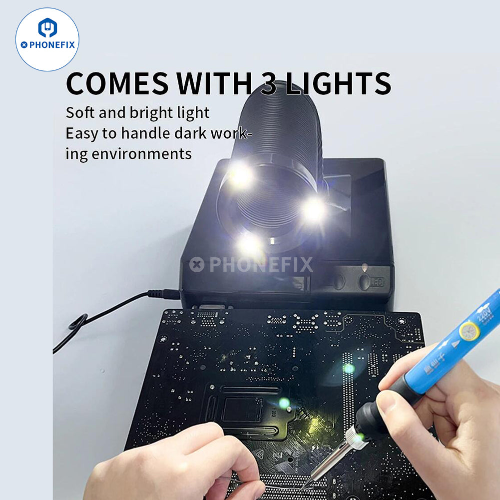 Premium Solder Fume Extractor | Compact Desktop Smoke Absorber on Sale