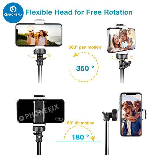 Phone Camera Tripod Stand With Wireless Remote And Head Mount Sale