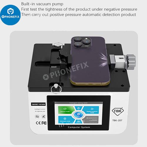 TBK 207 Air Tightness Detector Built-in Vacuum Pump Phone Repair Online Hot Sale