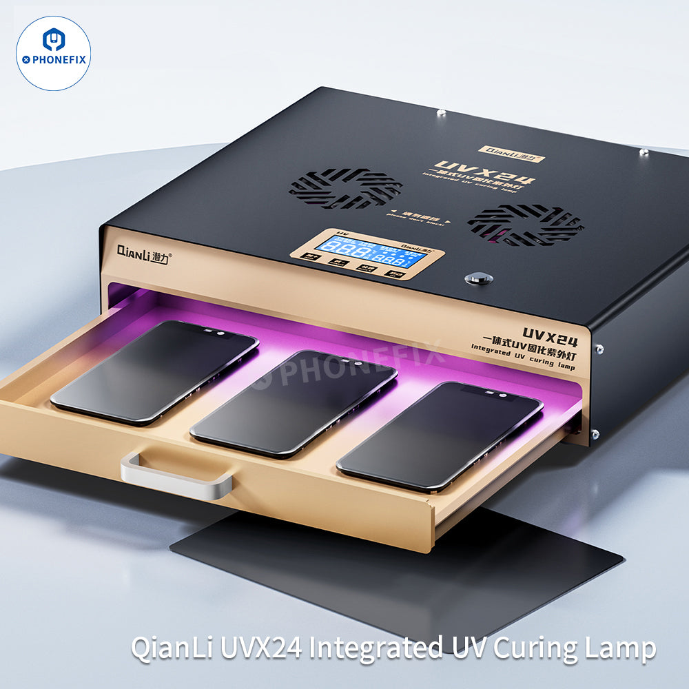 QIANLI UVX24 16-inch UV Curing Lamp Box For Phone Tablet Screens Supply
