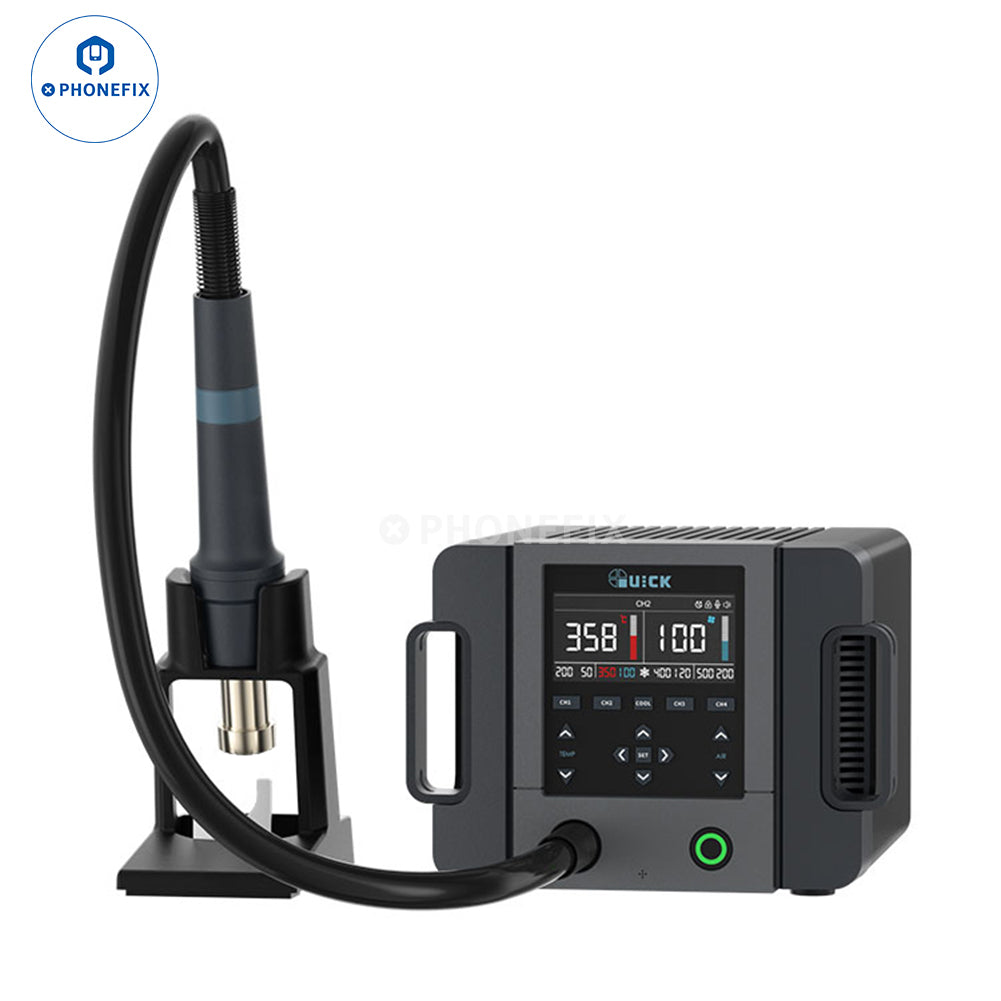 QUICK 861 Pro BGA Rework Station Smart Voice Control Heat Gun Discount