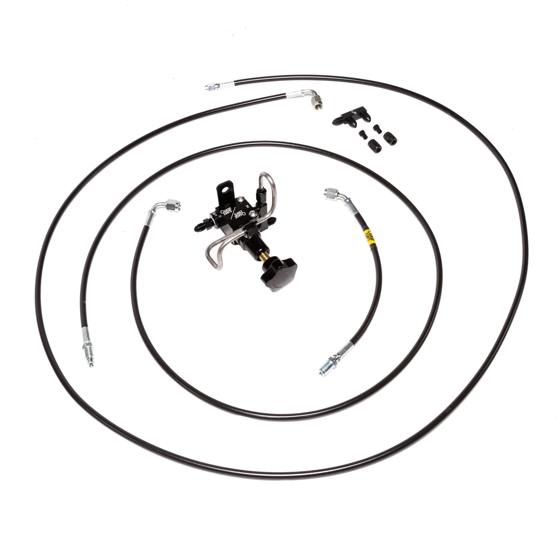Chase Bays – Brake Line Relocation for 88-91 Civic / CRX and 90-93 Integra with Single Piston Brake Booster Delete (CB-H-8891BBE) Discount