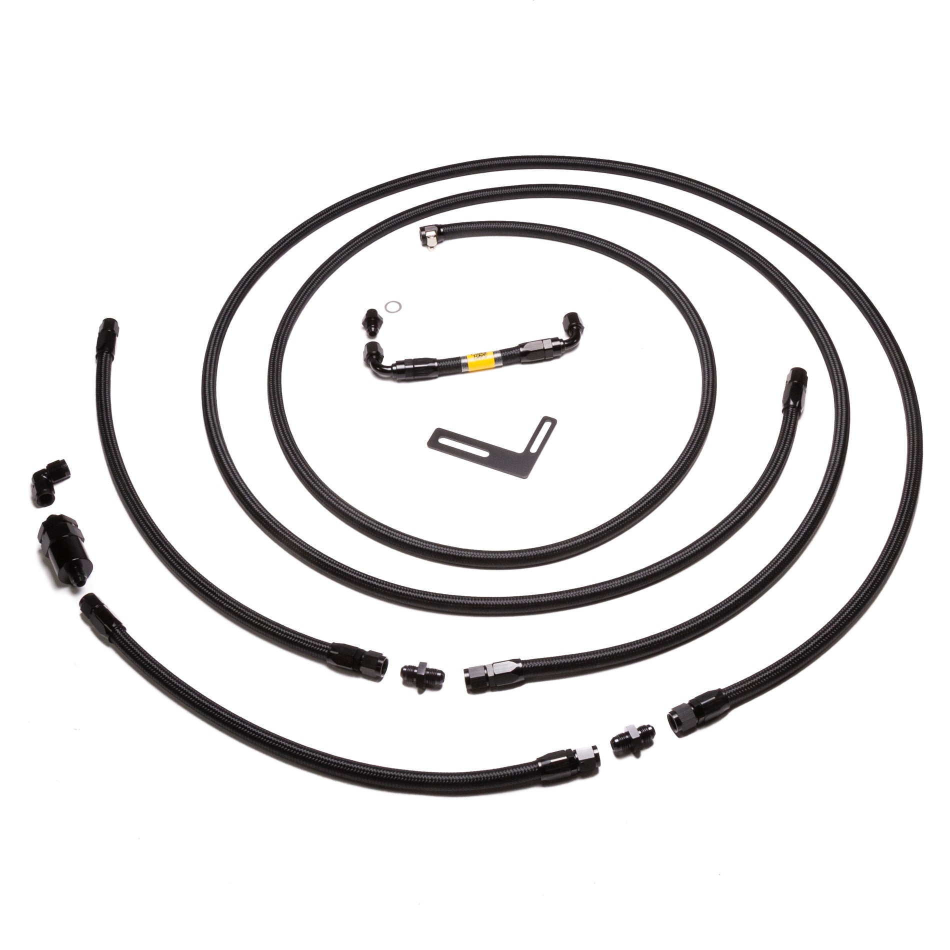 Chase Bays – Front to Rear AN Fuel Line Kit – Toyota AE86 Corolla with Beams 3S-GE (CB-AE86-BEAMSF) on Sale