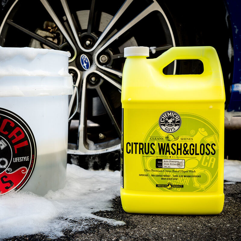 Chemical Guys Citrus Wash & Gloss Concentrated Car Wash – 1 Gallon Online now