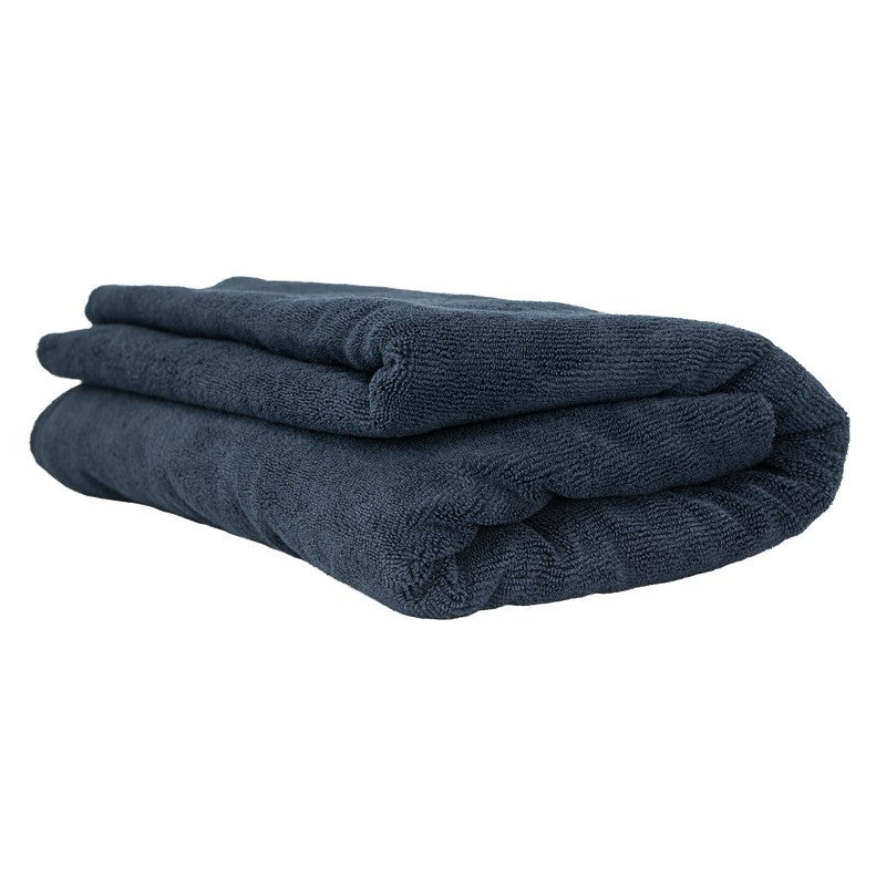 Chemical Guys Elegant Edgeless Microfiber Towel – 51in x 30in – Black Supply