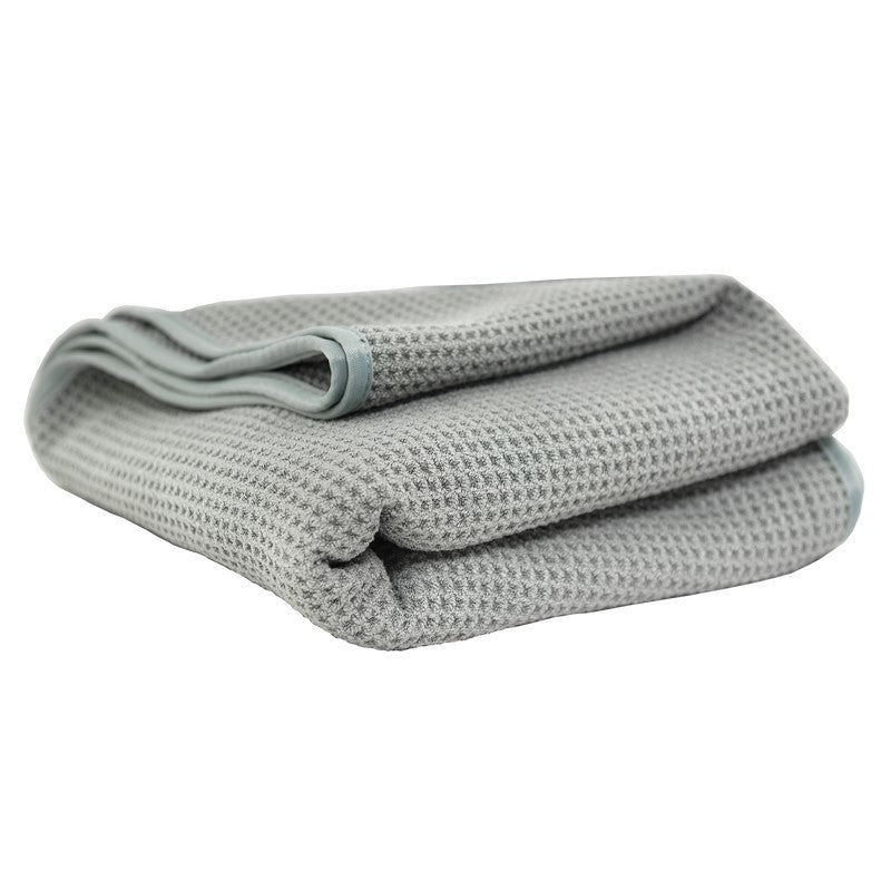 Chemical Guys Waffle Weave Gray Matter Microfiber Drying Towel – 36in x 25in Online now