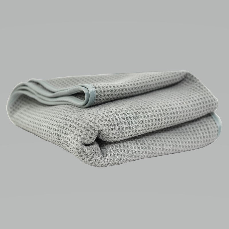 Chemical Guys Waffle Weave Gray Matter Microfiber Drying Towel – 36in x 25in Online now