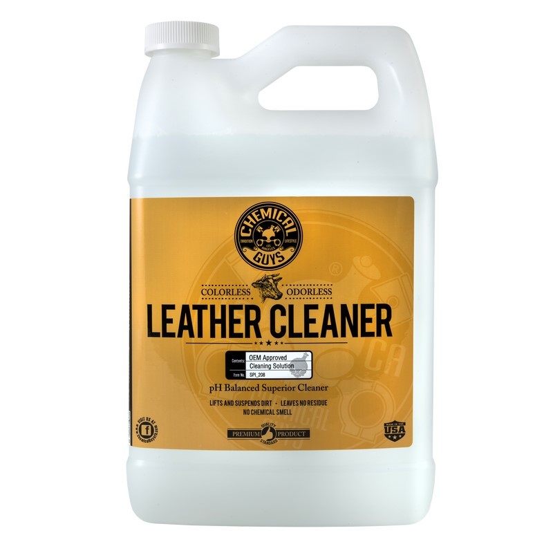 Chemical Guys Leather Cleaner Colorless & Odorless Super Cleaner – 1 Gallon Online now