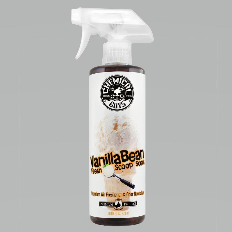 Chemical Guys Vanilla Bean Air Freshener & Odor Eliminator – 16oz Online now