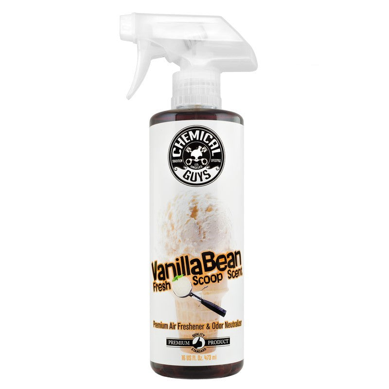 Chemical Guys Vanilla Bean Air Freshener & Odor Eliminator – 16oz Online now