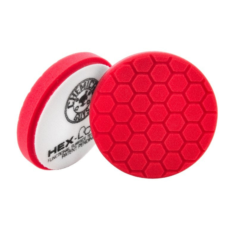 Chemical Guys Hex Logic Self-Centered Perfection Ultra-Fine Finishing Pad – Red – 6.5in Online Sale