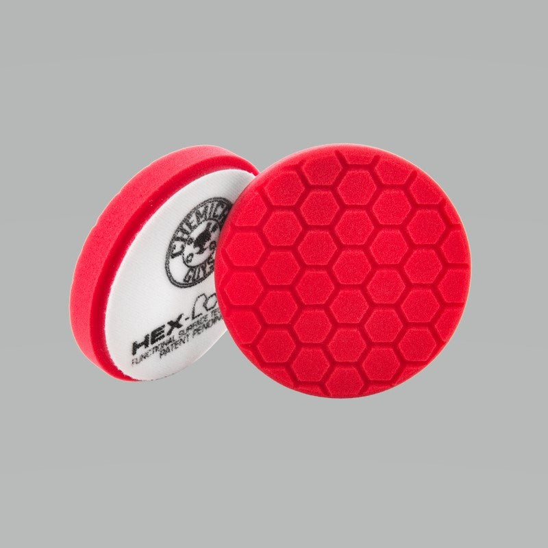 Chemical Guys Hex Logic Self-Centered Perfection Ultra-Fine Finishing Pad – Red – 6.5in Online Sale