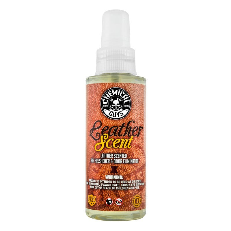 Chemical Guys Leather Scent Air Freshener & Odor Eliminator – 4oz Online