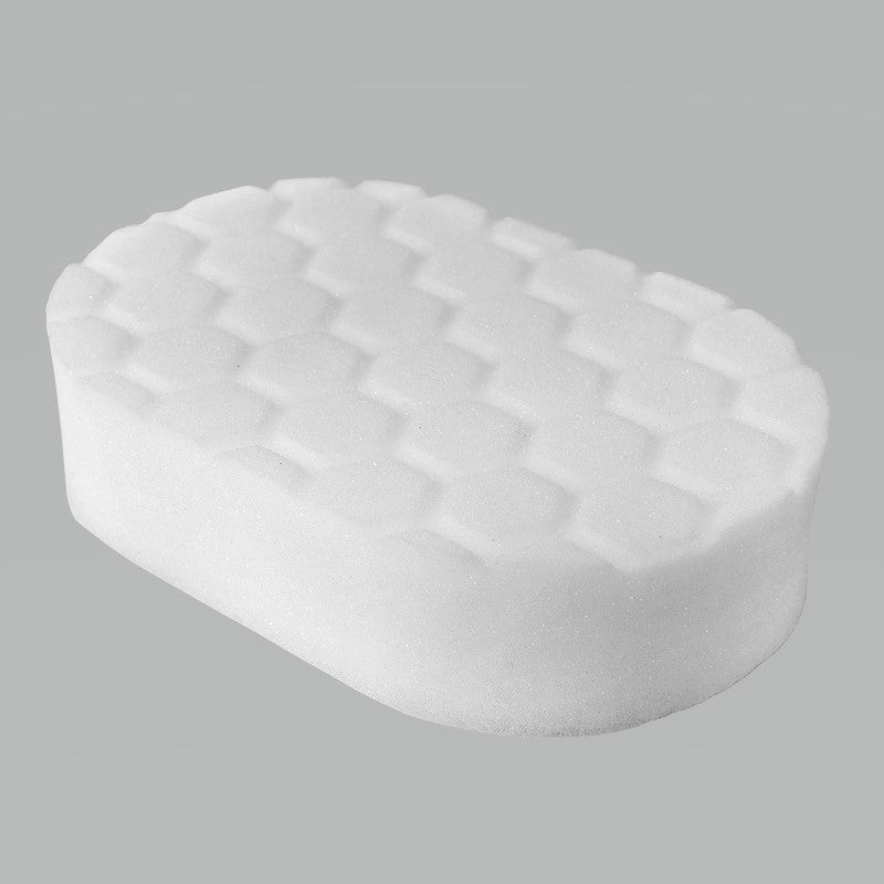 Chemical Guys Hex-Logic Polishing Hand Applicator Pad – White – 3in x 6in x 1in Supply