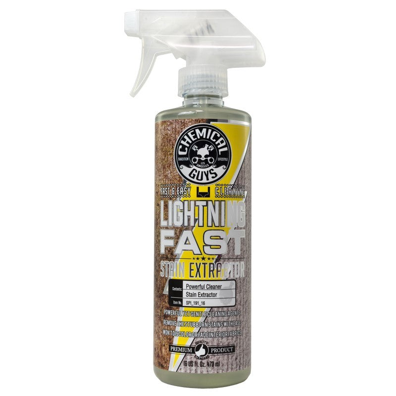 Chemical Guys Lightning Fast Carpet & Upholstery Stain Extractor – 16oz Discount