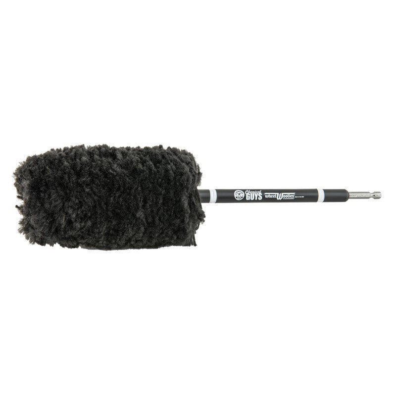 Chemical Guys Power Woolie PW12X Synthetic Microfiber Wheel Brush w/Drill Adapter Fashion