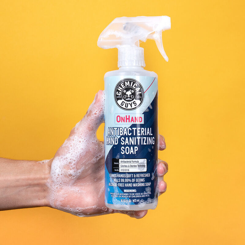 Chemical Guys OnHand Antibacterial Hand Sanitizing Soap – 16oz Sale