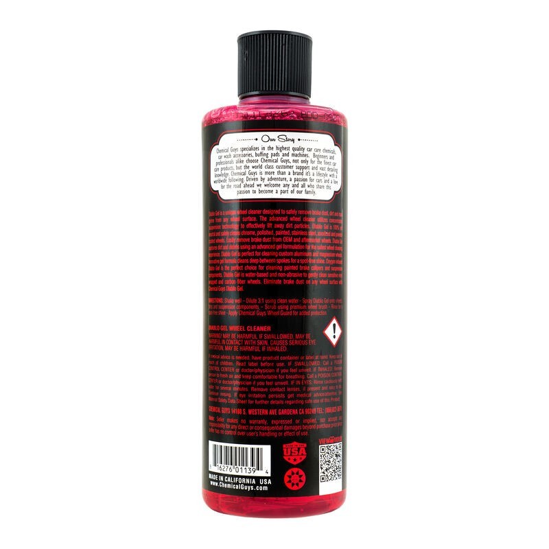 Chemical Guys Diablo Gel Wheel & Rim Cleaner – 16oz Discount