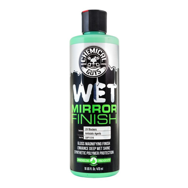 Chemical Guys Wet Mirror Finish Ultra Slick Gloss Magnifier – 16oz Supply