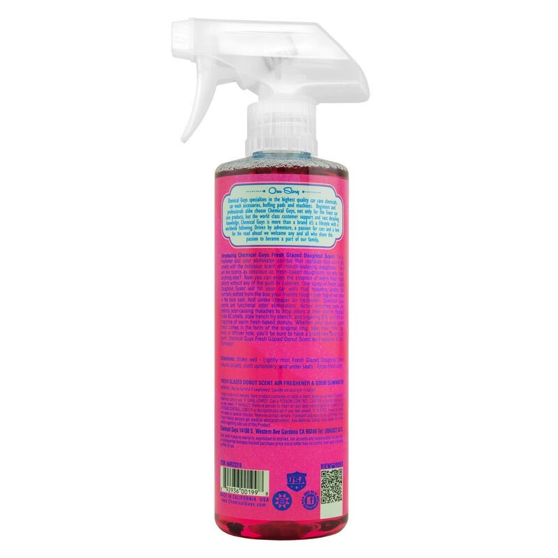 Chemical Guys Fresh Glazed Donut Air Freshener & Odor Eliminator – 4oz Fashion