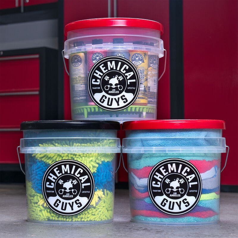 Chemical Guys Heavy Duty Ultra Clear Detailing Bucket Online