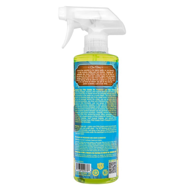 Chemical Guys Pina Colada Air Freshener & Odor Eliminator – 16oz Online Sale