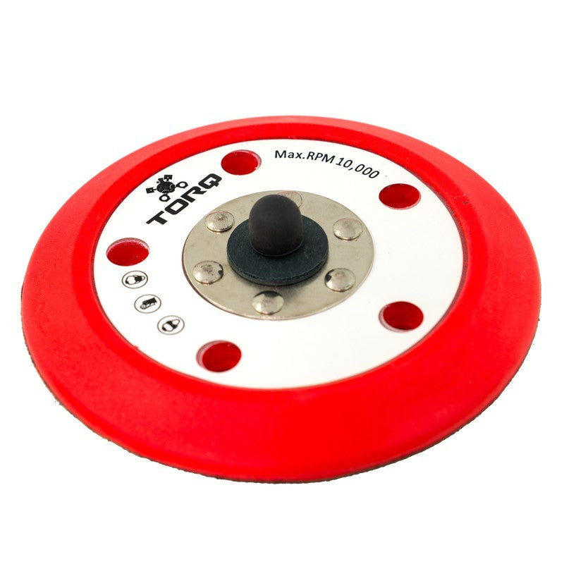 Chemical Guys TORQ R5 Dual-Action Red Backing Plate w/Hyper Flex Technology – 6in Discount