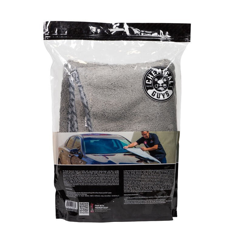 Chemical Guys Woolly Mammoth Microfiber Dryer Towel – 36in x 25in Online Sale
