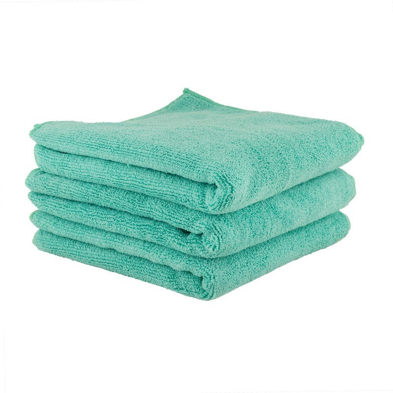 Chemical Guys Workhorse Microfiber Towel (Exterior)- 16in x 16in – Green – 3 Pack Online
