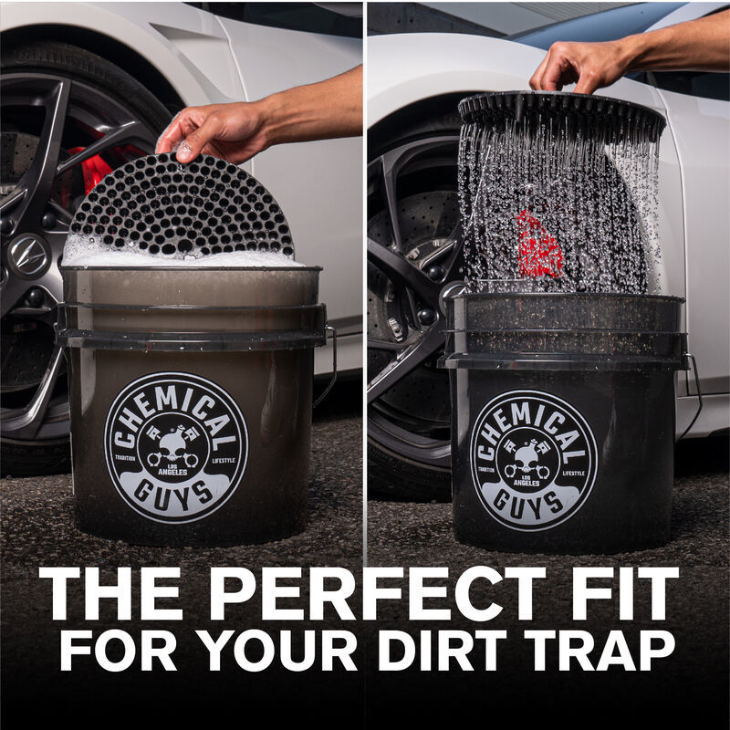 Chemical Guys Heavy Duty Detailing Bucket Smoked Black (4.5 Gal) Discount