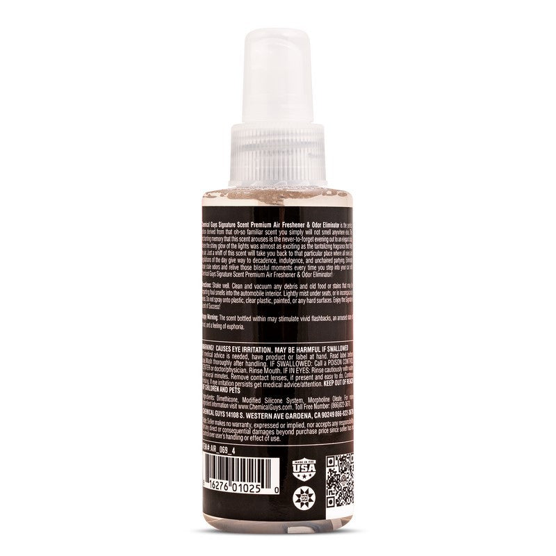 Chemical Guys Signature Scent Air Freshener & Odor Eliminator – 4oz Discount