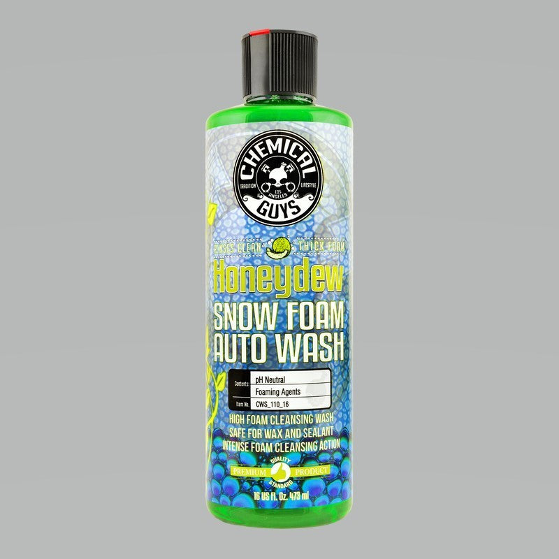 Chemical Guys Honeydew Snow Foam Auto Wash Cleansing Shampoo – 16oz Online Sale