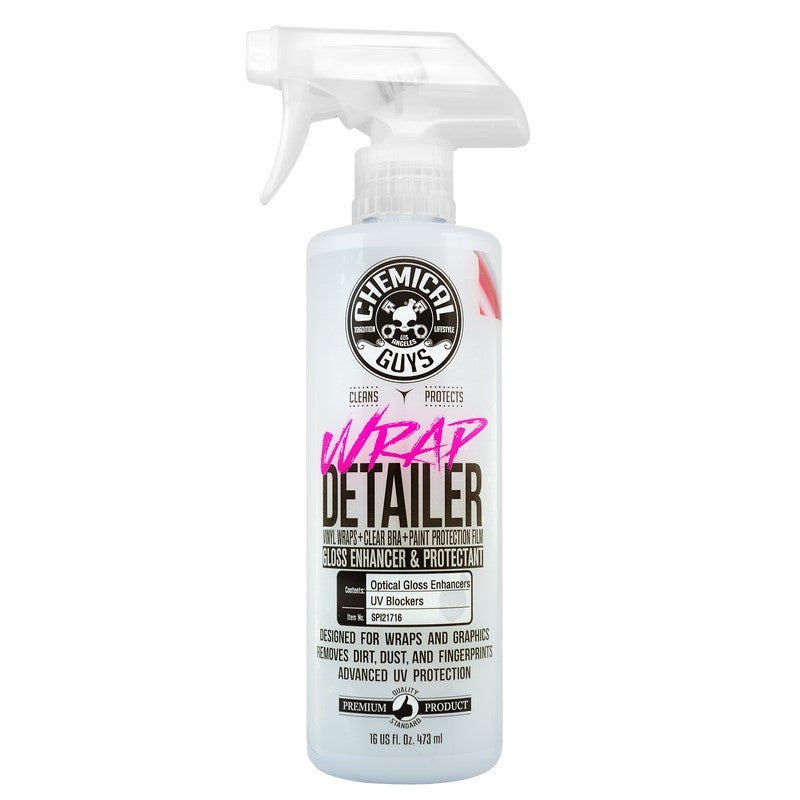 Chemical Guys Wrap Detailer Gloss Enhancer & Protectant for Vinyl Wraps – 16oz Sale