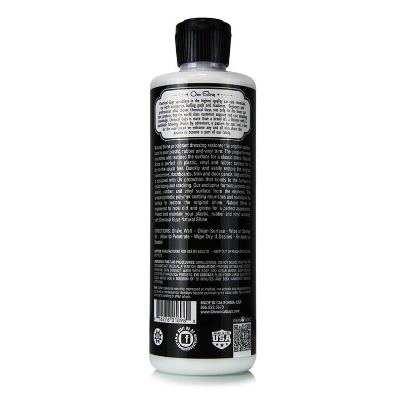 Chemical Guys Natural Shine Satin Dressing – 16oz on Sale