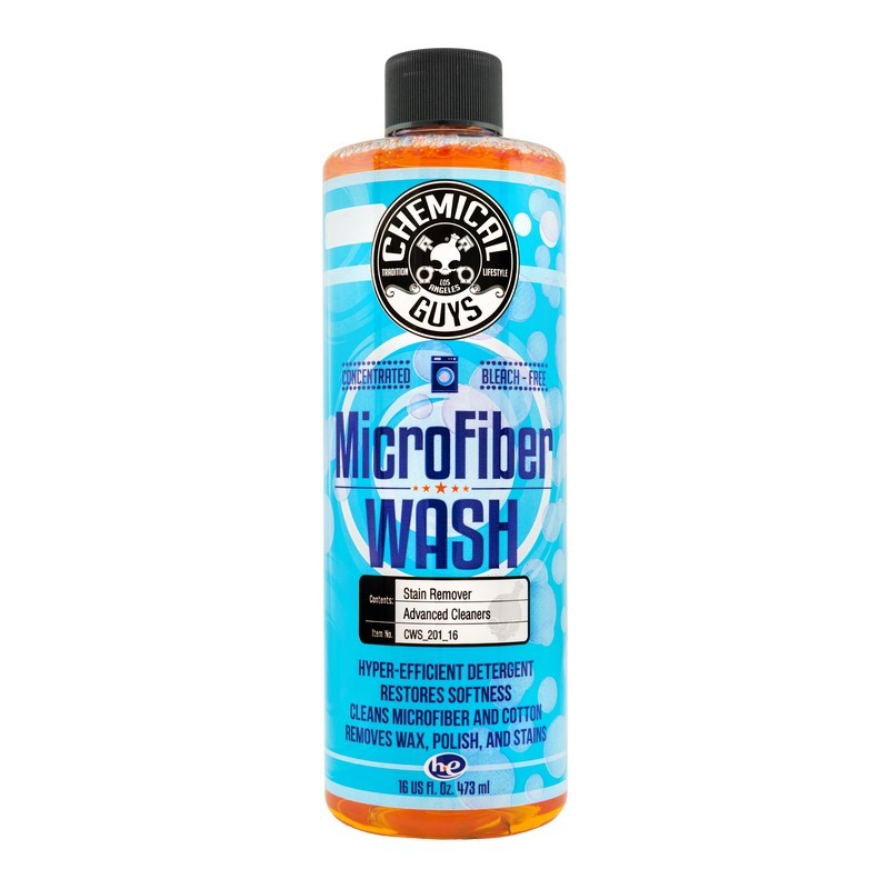 Chemical Guys Microfiber Wash Cleaning Detergent Concentrate – 16oz on Sale